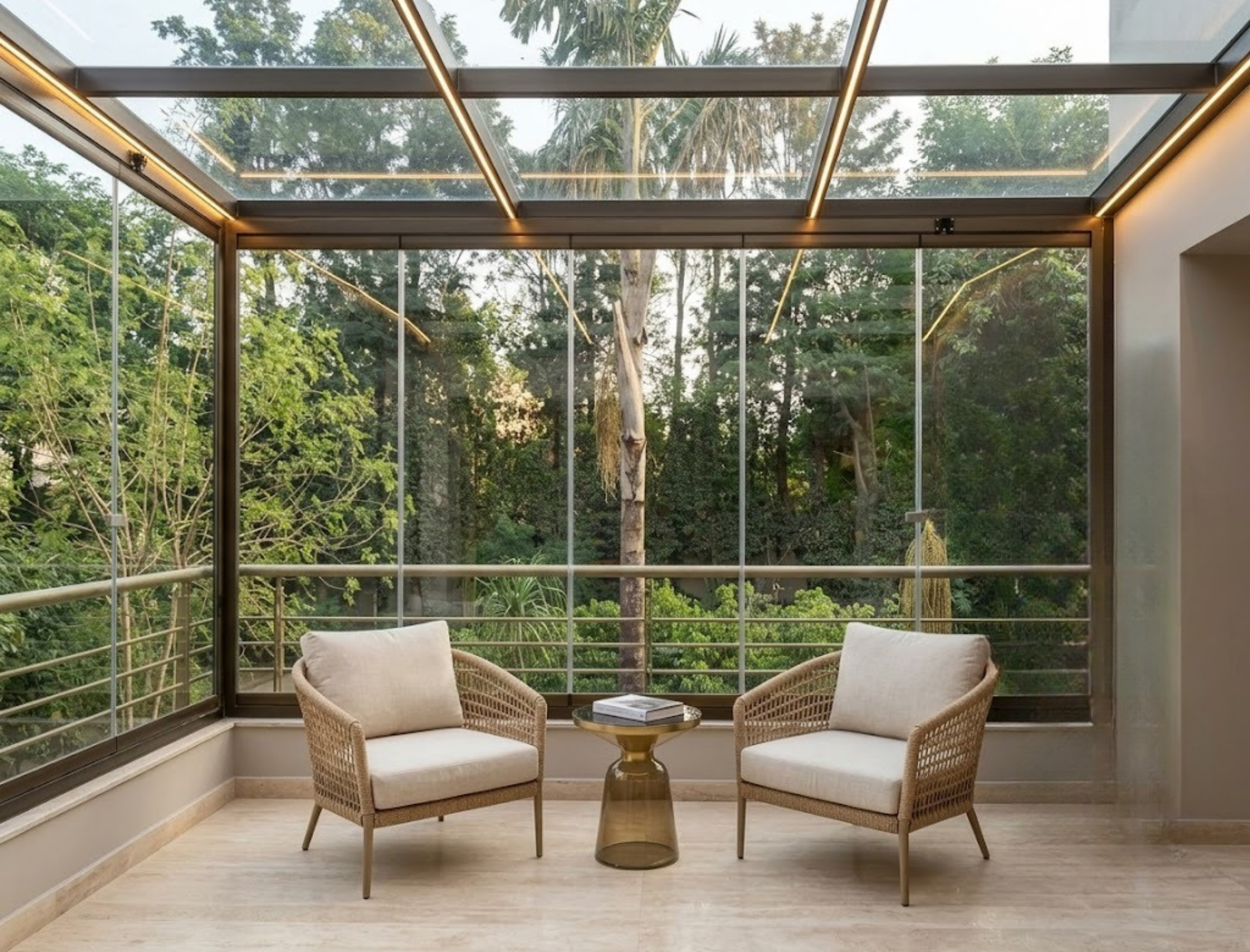 Terrace Glass Application